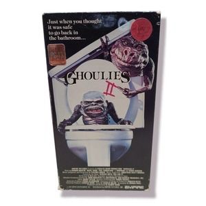Ghoulies 2 VHS Vestron video 1987 - AS-IS - READ DESCRIPTION